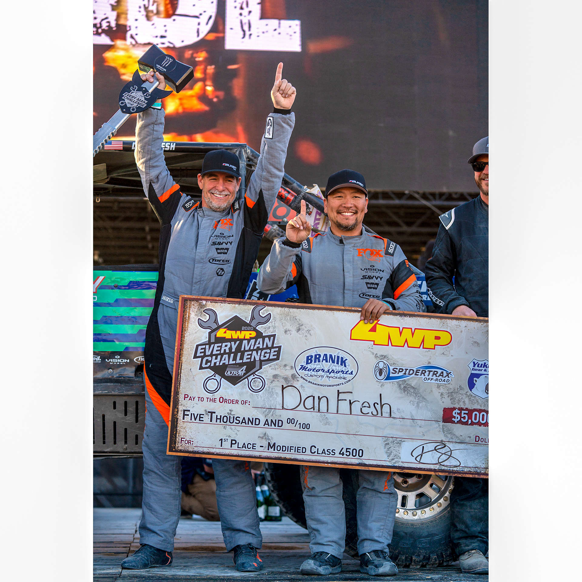 Falken Tires Scores Podium Finishes In Two Classes At King Of The Hammers Every Man Challenge