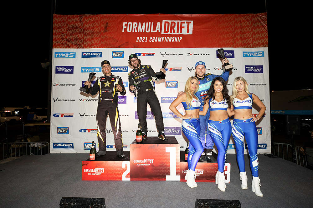 Team Falken’s Matt Field Finishes Third For Round 4 Of The Formula Drift Championship At New Track In Pennsylvania