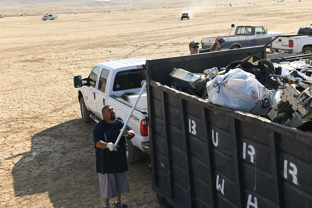 Cleaning the Southern California Desert