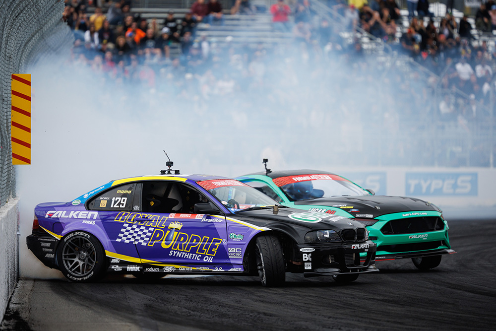 Formula Drift Long Beach 2022 Dylan Hughes and Justin Pawlak
