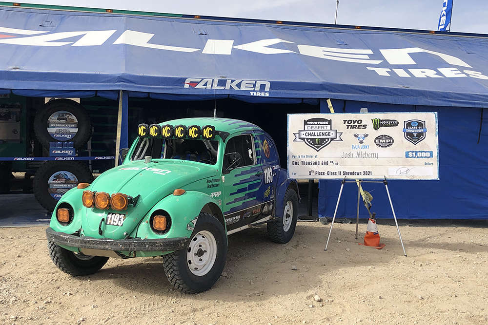 Josh Atteberry's Off-Road Bug and Falken Tires at King of the Hammers 2021