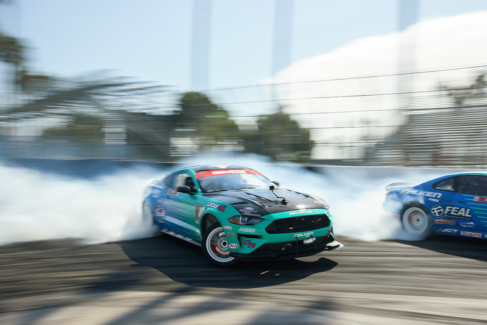 Justin Pawlak Mustang Falken Tires Formula Drift