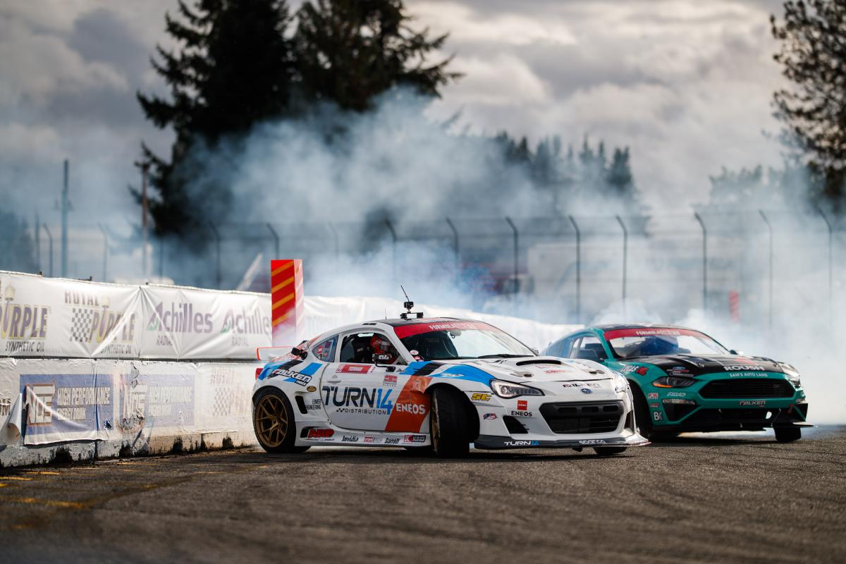 Dai Yoshihara and JTP Falken Teammates at Formula Drift Seattle