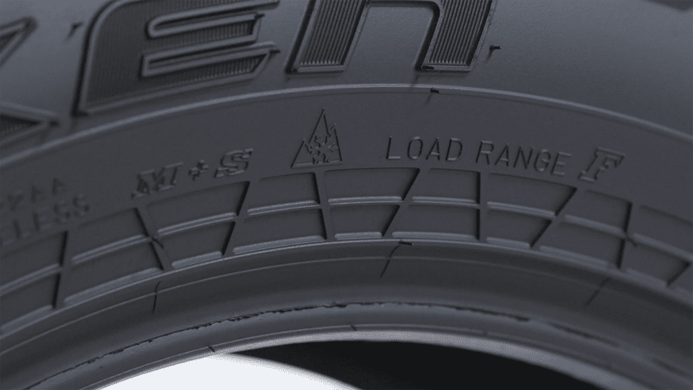 Load Range F Wildpeak A/T3W Tire