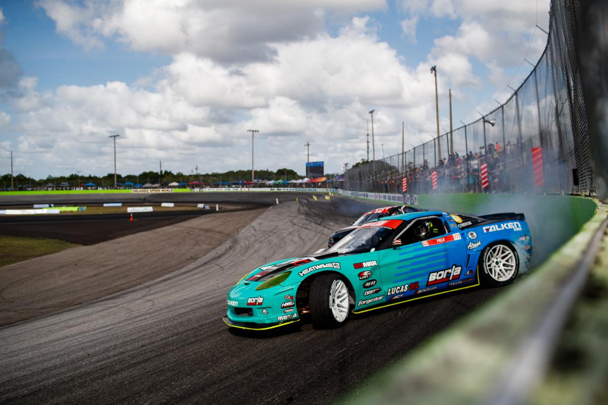 Matt Field 5th Place Falken Tires Formula Drift Orlando 2021