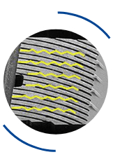 CONSISTENT CONTACT WITH THE ROAD